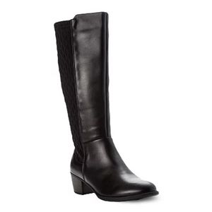 Women's Leather black boots
